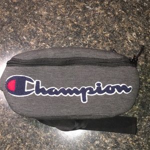 Champion Prime Chenille Grey Fanny Pack
